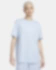 Women's Activewear Clothing, Nike T-Shirt in Weiß mit Logo und Ärmeln mit  kontrastierendem Punktemuster, Glyder