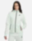 Low Resolution Γυναικεία μπλούζα με κουκούλα και φερμουάρ Nike Sportswear Tech Fleece Windrunner