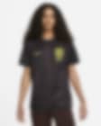 Camisola de futebol de manga curta Nike Dri-FIT do equipamento de  guarda-redes Stadium Brasil 2022/23 para homem. Nike PT