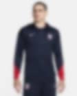 Low Resolution Chamarra de entrenamiento fútbol Nike Dri-FIT con gorro para hombre de la selección nacional de fútbol masculino de Estados Unidos Strike