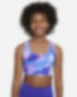 Girl's Nike Pro Youth Reversible Sports Bra Compression Shorts Ice Cream  Set