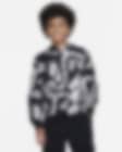 Low Resolution Nike Sportswear Club Fleece Older Kids' Printed Pullover Hoodie