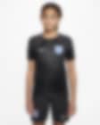 Low Resolution England 2022/23 Stadium Goalkeeper Older Kids' Nike Dri-FIT Short-Sleeve Football Shirt