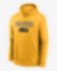 Low Resolution Nike Lettering Club (MLB Pittsburgh Pirates) Men's Pullover Hoodie