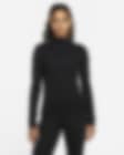 Low Resolution Nike Yoga Luxe Dri-FIT Women's Long-Sleeve Ribbed Top