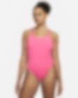 Low Resolution Nike HydraStrong Solid Women's Spiderback 1-Piece Swimsuit