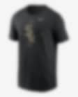 Low Resolution Chicago White Sox Camo Logo Men's Nike MLB T-Shirt