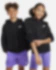 Low Resolution Bluza z kapturem i zamkiem na całej długości dla dużych dzieci Nike Sportswear Club Fleece