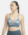 Low Resolution Nike Dri-FIT Indy 女款輕度支撐型襯墊滿版印花運動內衣