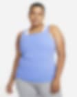 Low Resolution Camiseta de tirantes con sujetador para mujer talla grande Nike Yoga Luxe