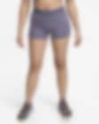 Low Resolution Nike Pro Pantalons curts de cintura mitjana amb panells de malla de 8 cm - Dona