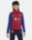 Low Resolution Treningowa koszulka piłkarska dla małych dzieci Nike Dri-FIT FC Barcelona Academy Pro