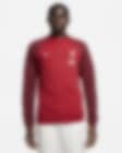 Low Resolution Liverpool FC Academy Pro Nike Tam Boy Fermuarlı Örgü Erkek Futbol Ceketi