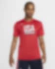 Low Resolution USA Nike Basketball-T-Shirt für das Training (Herren)