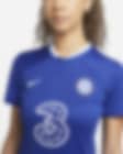 Chelsea FC 2022/23 Stadium Home Women's Nike Dri-FIT Soccer Jersey.