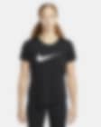 Low Resolution Nike Dri-FIT One Hardlooptop met korte mouwen voor dames