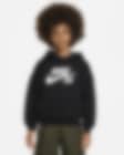 Low Resolution Sudadera con gorro para niños talla pequeña Nike SB Icon Fleece Hoodie