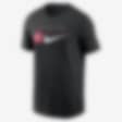 Low Resolution Cincinnati Reds Team Swoosh Lockup Men's Nike MLB T-Shirt