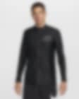 Low Resolution Nike Swim 3-D Men's Long-Sleeve Full-Zip Hydroguard