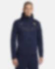 Low Resolution Pánská fotbalová mikina Nike FFF Tech Fleece Windrunner s kapucí a zipem po celé délce