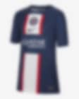 Low Resolution Koszulka piłkarska dla dużych dzieci Nike Dri-FIT Paris Saint-Germain Stadium 2022/23 (wersja domowa)