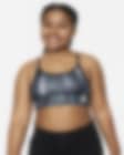 Low Resolution Nike Dri-FIT Indy Icon Clash Big Kids' (Girls') Sports Bra (Extended Size)