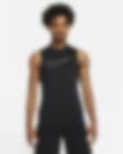 Low Resolution Ανδρική αμάνικη μπλούζα με στενή εφαρμογή Nike Pro Dri-FIT