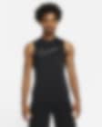 Low Resolution Męska koszulka bez rękawów o przylegającym kroju Nike Pro Dri-FIT