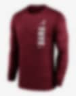 Low Resolution Alabama Crimson Tide Sideline Velocity Men's Nike Dri-FIT College Long-Sleeve T-Shirt