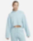 Low Resolution Nike Yoga Luxe Crop-Fleece-Hoodie für Damen