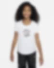 Low Resolution Nike Sportswear Older Kids' (Girls') Scoop-Neck T-Shirt