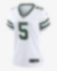 Low Resolution Garrett Wilson New York Jets Women's Nike NFL Game Football Jersey