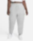 Low Resolution Pants de entrenamiento cargo oversized de tiro medio para mujer (talla grande) Nike Sportswear Club Fleece