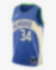 Low Resolution Camisola NBA Swingman Nike Dri-FIT Giannis Antetokounmpo Milwaukee Bucks City Edition 2023/24 para homem