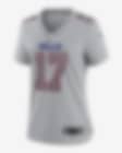 Women's Nike Josh Allen Gray Buffalo Bills Atmosphere Fashion Game Jersey Size: Small