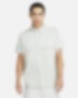 Low Resolution Nike Life Men's Woven Military Short-Sleeve Button-Down Shirt