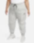 Low Resolution Calças desportivas de cintura normal Nike Sportswear Tech Fleece para mulher (Tamanhos grandes)