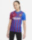 Low Resolution F.C. Barcelona 2021/22 Stadium Home Older Kids' Football Shirt