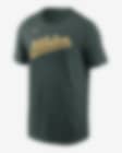 Low Resolution Oakland Athletics Fuse Wordmark Men's Nike MLB T-Shirt