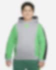 Low Resolution Sudadera con gorro sin cierre para niños talla grande (talla extendida) Nike Sportswear Amplify