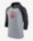 Nike Baseball (MLB San Francisco Giants) Men's 3/4-Sleeve Pullover Hoodie