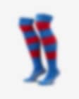 Low Resolution FC Barcelona Strike Deplasman Diz Boyu Futbol Çorapları