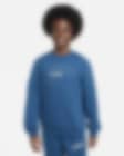 Low Resolution Nike Sportswear Club Big Kids' Crew-Neck Sweatshirt