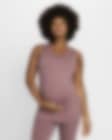 Low Resolution Nike (M) One Dri-FIT Slim-Fit tanktop voor dames (zwangerschapskleding)