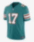 Low Resolution Jersey de fútbol americano Nike Dri-FIT de la NFL Limited para hombre Jaylen Waddle Miami Dolphins