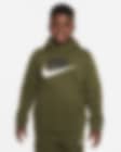 Low Resolution Huvtröja Nike Sportswear Club Fleece för ungdom (killar) (utökade storlekar)