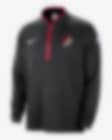 Low Resolution Portland Trail Blazers 2023/24 City Edition Men's Nike Dri-FIT NBA 1/2-Zip Long-Sleeve Top