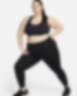 Low Resolution Nike Universa 7/8-leggings med medium støtte, høj talje og lommer til kvinder (plus size)
