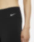 Nike One Women's Mid-Rise 18cm (approx.) Bike Shorts Size Large (Black)
