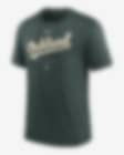 Low Resolution Nike Dri-FIT Early Work (MLB Oakland Athletics) Men's T-Shirt